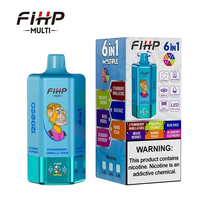 FIHP 120000 6in1 Multiple Flavors Puffs suppliers