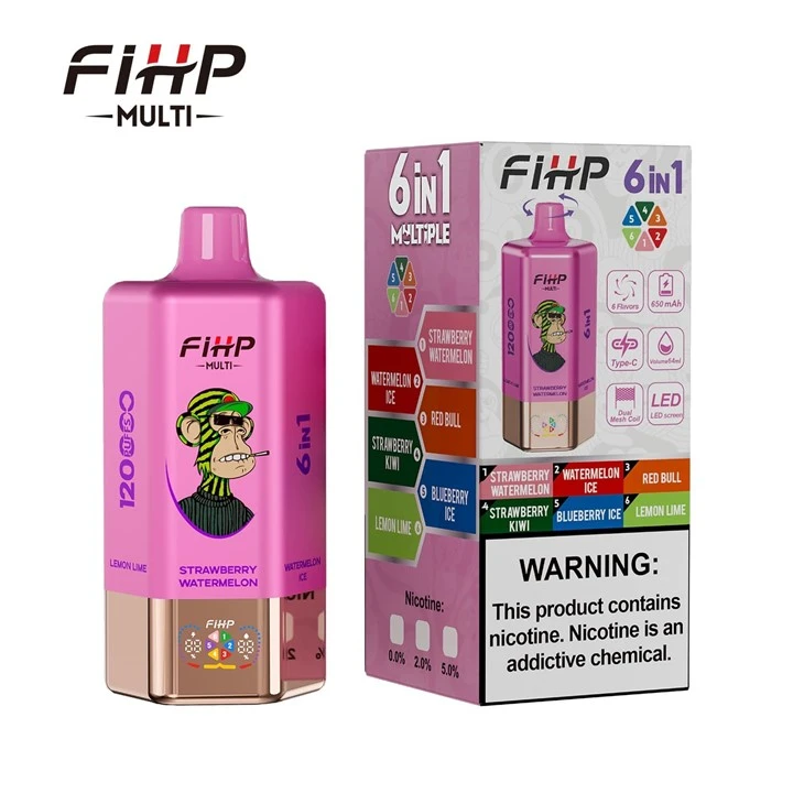 FIHP 120000 6in1 Multiple Flavors Puffs factory