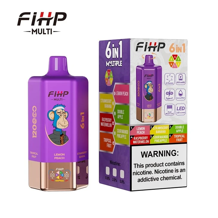 FIHP 120000 6in1 Multiple Flavors Puffs best