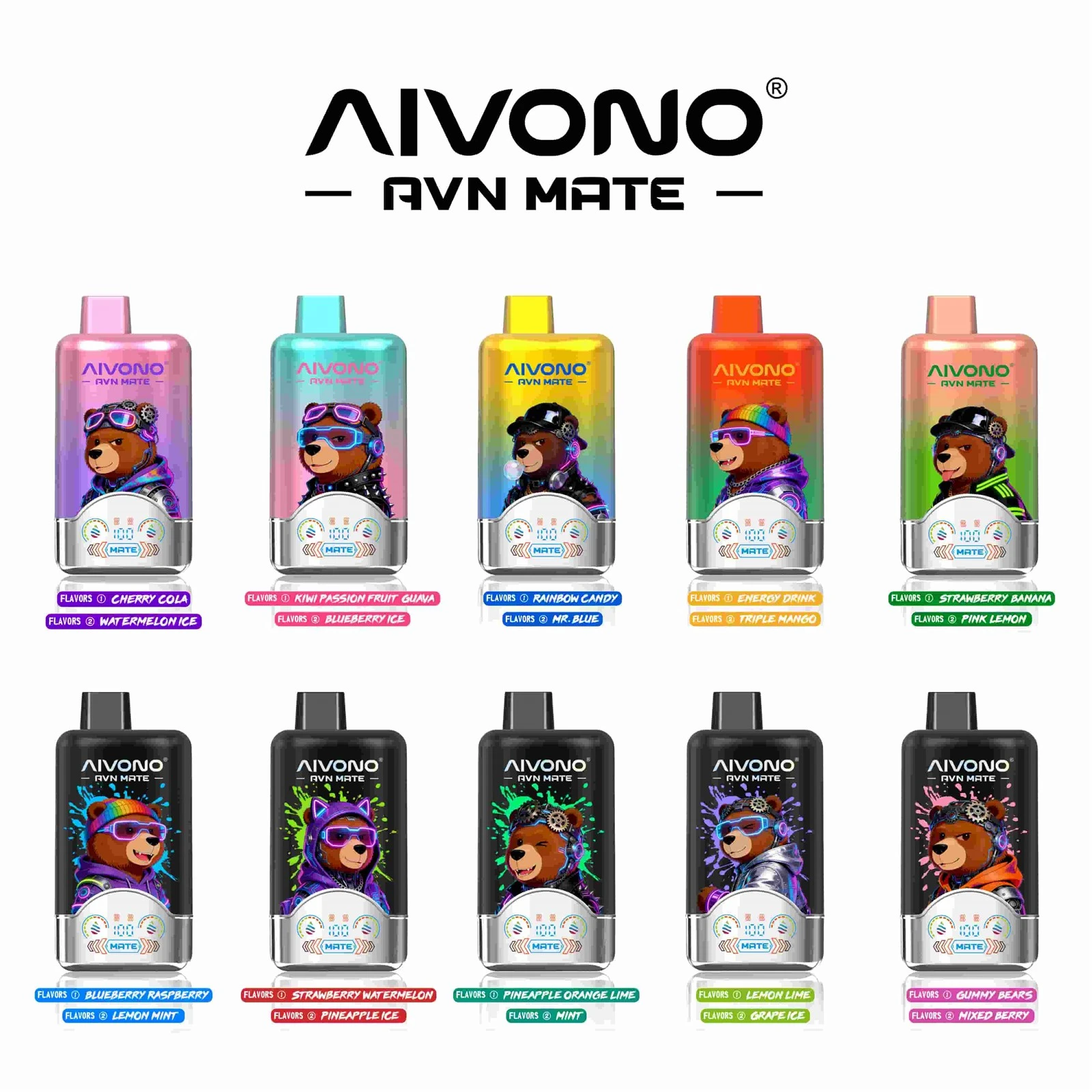 Aivono Avn 120K Puffs 120K4 1 Aivono Avn 120K Puffs 120K4 1